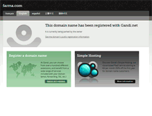 Tablet Screenshot of farma.com